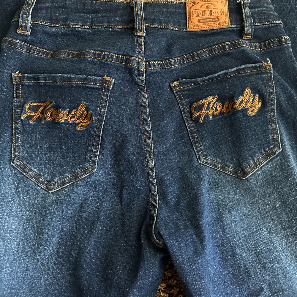 Ranch Dressn Howdy Boot cut Jeans